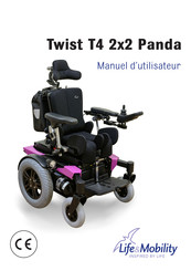 Life & Mobility Twist T4 2x2 Panda Manuel D'utilisateur
