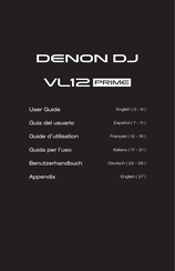 Denon DJ VL12 PRIME Guide D'utilisation