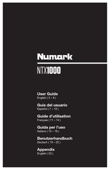 Numark NTX1000 Guide D'utilisation