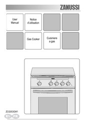 Zanussi ZCG053GW1 Notice D'utilisation