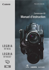 Canon LEGRIA HF M307 Manuel D'instruction