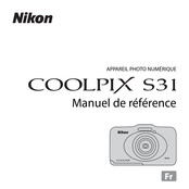 Nikon COOLPIX S31 Manuel De Référence