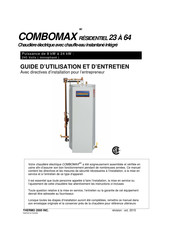 COMBOMAX XX-8 Guide D'utilisation Et D'entretien