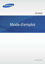 Samsung GALAXY Note 10.1 2014 Edition Mode D'emploi