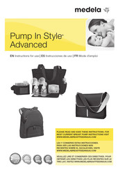 Medela Pump In Style Advanced Mode D'emploi