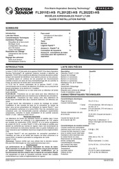 System Sensor FL2011EI-HS Guide D'installation Rapide