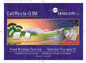Telecom FM CellRoute-GSM Instructions D'installation Et Guide D'utilisation