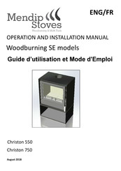 Mendip Stoves Christon 750 Guide D'utilisation Et Mode D'emploi