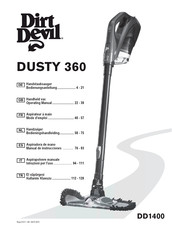Dirt Devil Dusty 360 Mode D'emploi