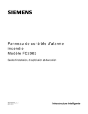 Siemens FC2005 Guide D'installation