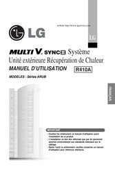 LG MULTI V ARUB Série Manuel D'utilisation