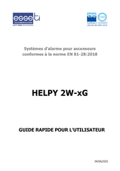 Esse-ti Helpy 2W-2G Net Guide Rapide