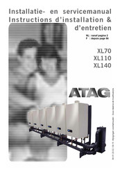 Atag XL110 Instructions D'installation Et D'entretien