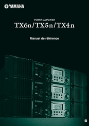 Yamaha TX4n Manuel De Référence