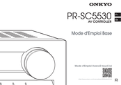 Onkyo PR-SC5530 Mode D'emploi Base