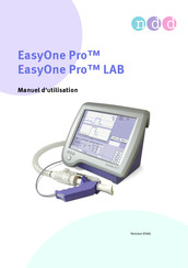 Medical Technologies EasyOne Pro Manuel D'utilisation