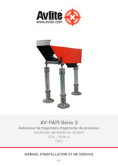 Avlite AV-PAPI Série 3 Manuel D'installation Et De Service