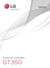 LG GT350 Guide De L'utilisateur