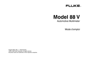 Fluke 88 V Mode D'emploi