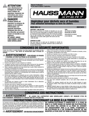 Rona Haussmann Xpert HAUS 955-14 Manuel D'utilisation