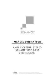 Sonance SONAMP DSP 2-750 Manuel D'utilisateur