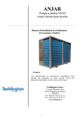 Teddington ANJAR INOX Manuel D'installation Et D'utilisation