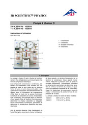 3B SCIENTIFIC PHYSICS 1022619 Instructions D'utilisation