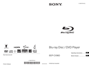 Sony BDP-CX960 Mode D'emploi