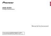 Pioneer AVIC-EV01 Manuel De Fonctionnement