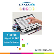 Sensotec Eschenbach Visolux Digital XL FHD Guide D'utilisation