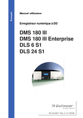 Dallmeier DLS 6 S1 Manuel D'utilisateur