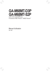 Gigabyte GA-M68MT-D3P Manuel D'utilisation