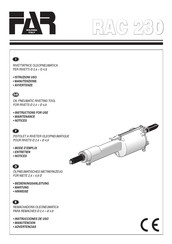 FAR RAC 230 Mode D'emploi