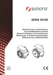 Sincro SK160 Série Manuel D'utilisation Et De Maintenance