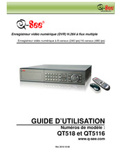 Q-See QT518 Guide D'utilisation