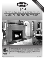 Enviro Q2GI Manuel Du Propriétaire