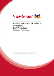 ViewSonic PJD6223 Guide De L'utilisateur
