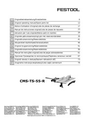 Festool CMS-TS-55-R Notice D'utilisation D'origine