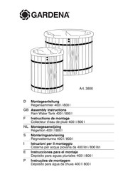 Gardena 3800 Instructions De Montage