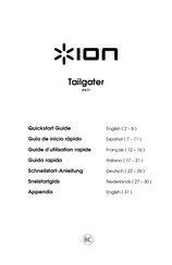 ION Tailgater iPA77 Guide D'utilisation Rapide