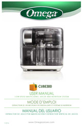 Omega CUBE300 Mode D'emploi