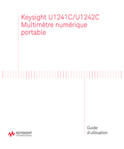 Keysight U1241C Guide D'utilisation