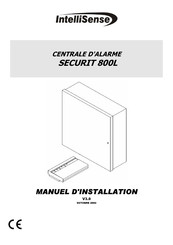 IntelliSense SECURIT 800L Manuel D'installation