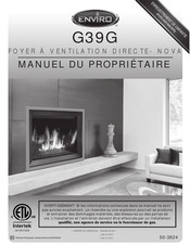 Enviro G39 Manuel Du Propriétaire