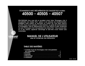 Venmar 40500 Manuel De L'utilisateur