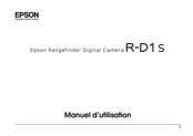 Epson R-D1s Manuel D'utilisation