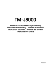 Epson TM-J8000 Manuel D'utilisation