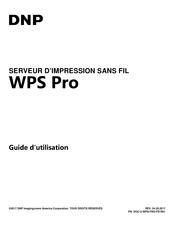 DNP WPS Pro Guide D'utilisation