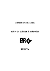 FAR TI6007N Notice D'utilisation