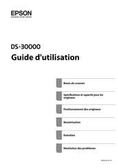 Epson DC-30000 Guide D'utilisation
